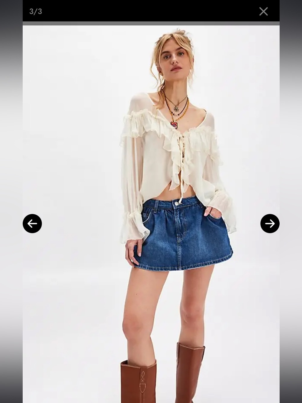 FREE PEOPLE SKIRT SHORT new SIZE 31